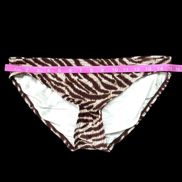 Micheal Kors Brown Tiger Print Tankini - Picture 9 of 10